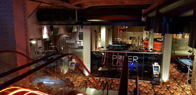 Poker lounge at Manchester235 Casino