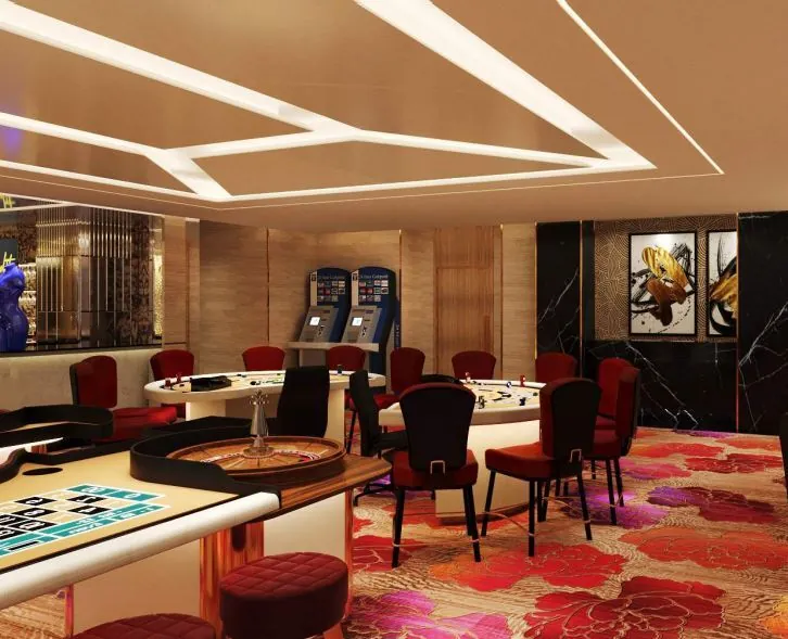 Gaming room at Metropolitan Mayfair