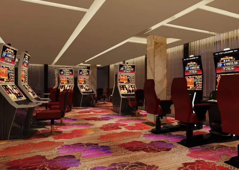 Slot machines at Metropolitan Mayfair