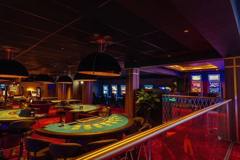 Gaming floor at Napoleons Casino Bradford
