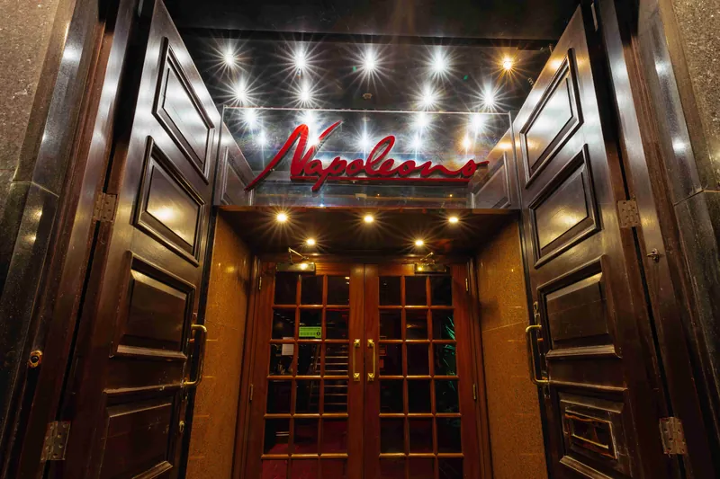 Entrance to Napoleons Casino Hull