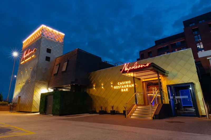 Exterior of Napoleons Casino Leeds