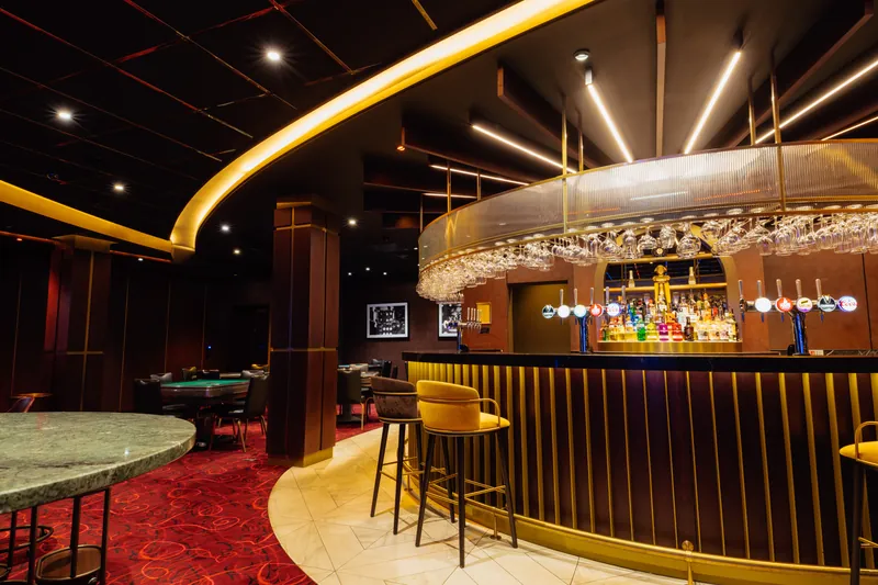 Bar area at Napoleons Casino Manchester