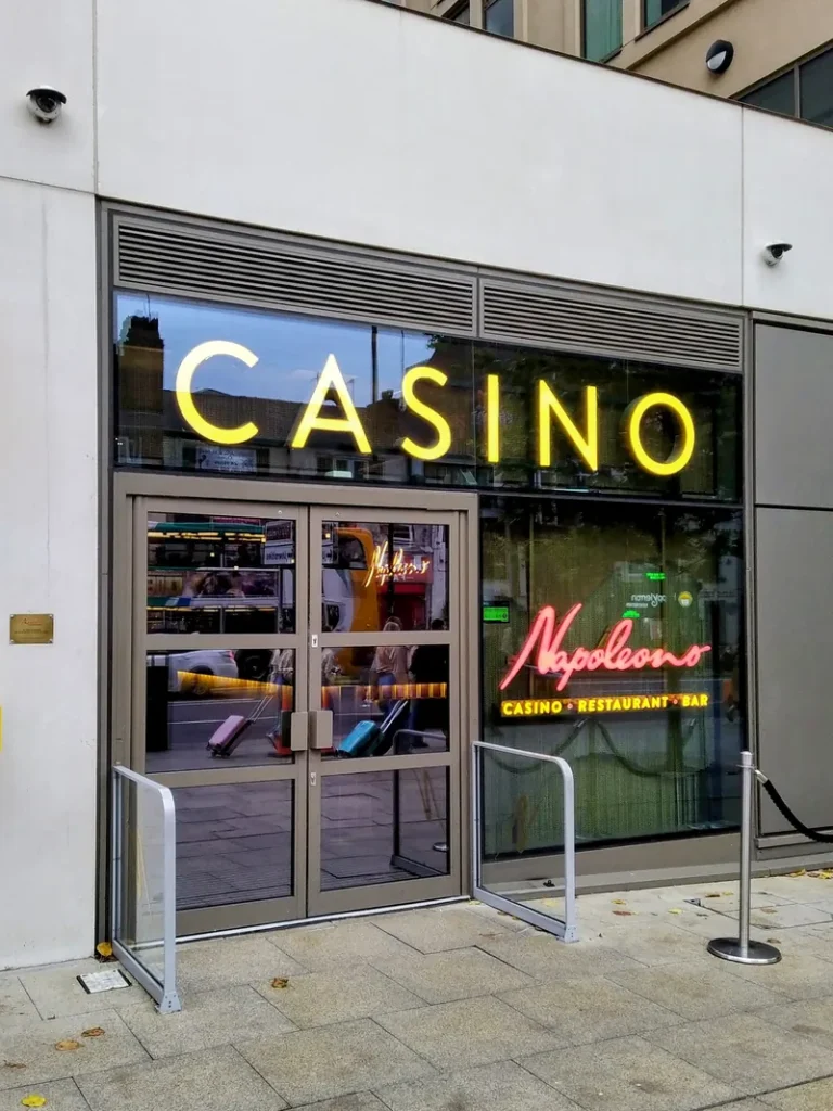 Day entrance to Napoleons Casino Manchester