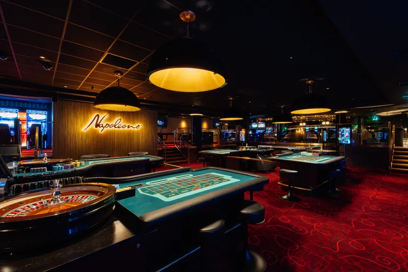 Gaming floor at Napoleons Casino Sheffield