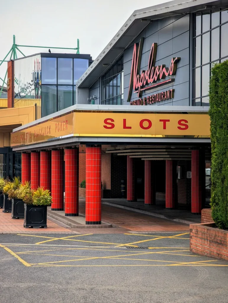 Main entrance to Napoleons Casino Sheffield