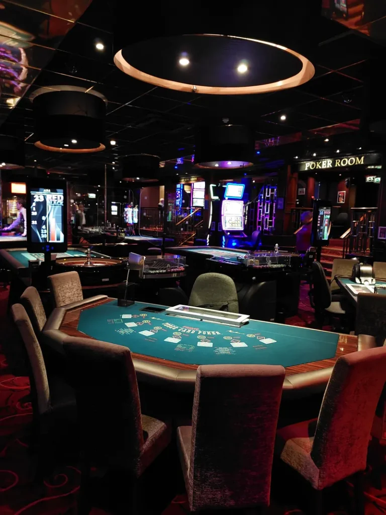 Poker room at Napoleons Casino Sheffield