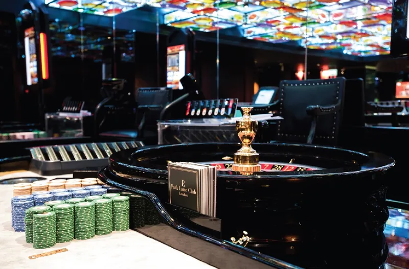 Roulette area at Park Lane Club