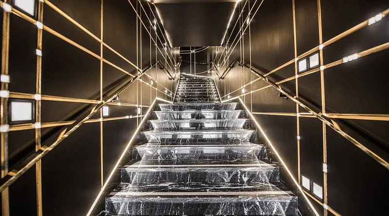 Staircase at Park Lane Club