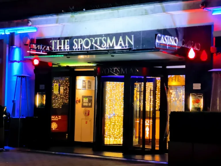 Exterior of The Sportsman Casino