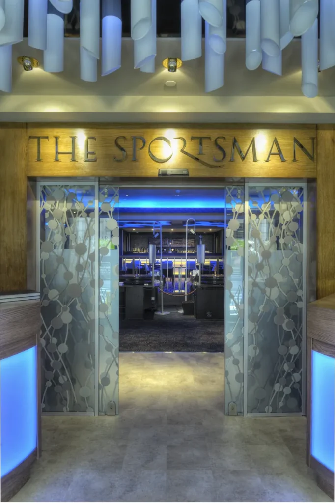 Gaming entrance to The Sportsman Casino
