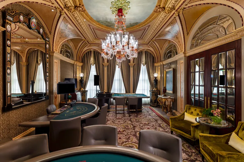 Gaming room at Wynn Mayfair